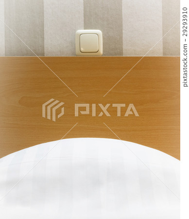 Simple hotel room, single bed Simple hotel room, single bed 29293910