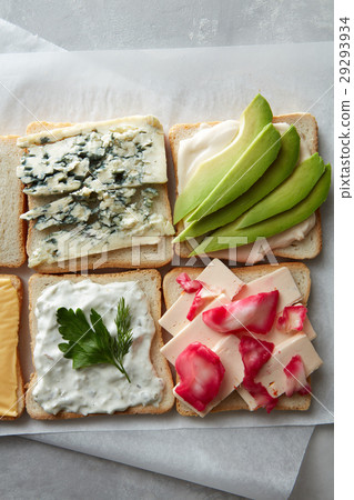 Different types of sandwiches 29293934