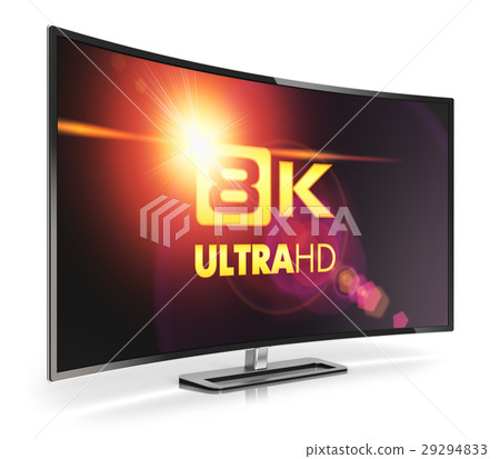 Curved 8K UltraHD TV 29294833