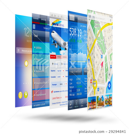 Mobile applications concept 29294841