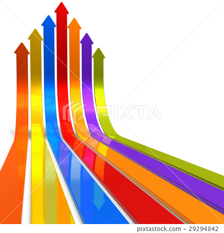 Raising color arrows 29294842
