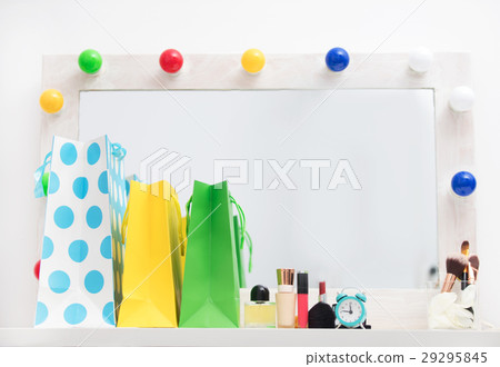 cute shopping bags, make up set and alarm clock 29295845