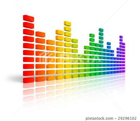Rainbow graphic equalizer Rainbow graphic equalizer 29296102