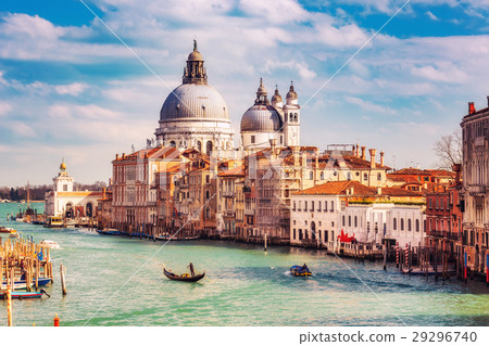 Venice at sunny evening 29296740