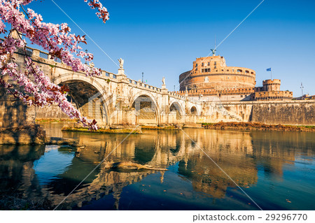 Sant'Angelo fortress at spring, Rome 29296770