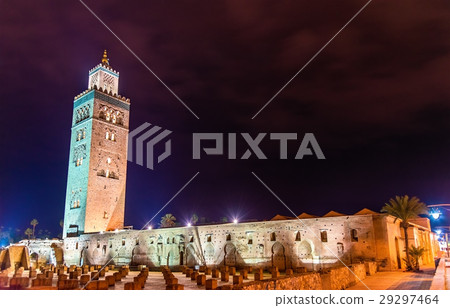The Koutoubia or Kutubiyya Mosque, the largest The Koutoubia or Kutubiyya Mosque, the largest 29297464