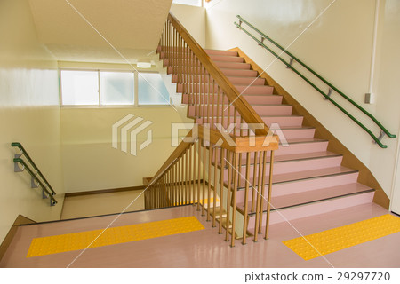School's stairway landing 29297720