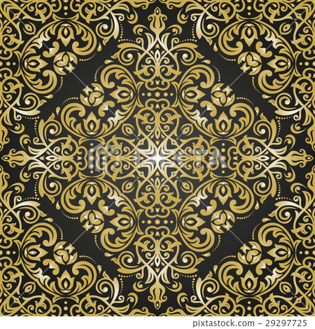 Seamless Baroque Pattern 29297725