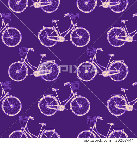 Bicycle with Cart 29298444