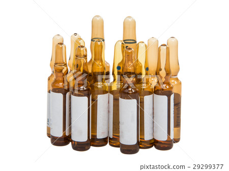 ampoules isolated ampoules isolated 29299377