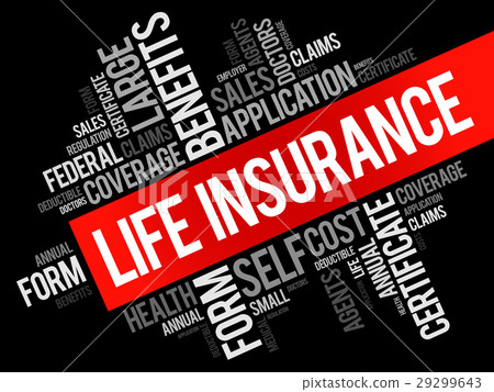LIFE Insurance word cloud collage LIFE Insurance word cloud collage 29299643