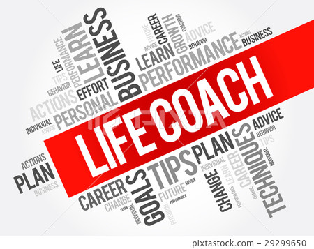 Life Coach word cloud collage 29299650