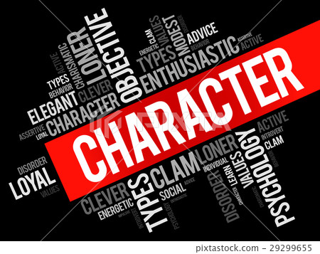 CHARACTER word cloud collage CHARACTER word cloud collage 29299655