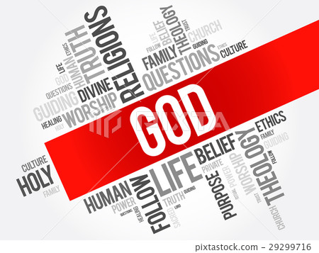 GOD word cloud collage 29299716
