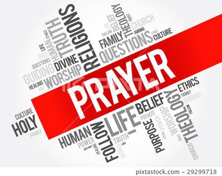 Prayer word cloud collage Prayer word cloud collage 29299718