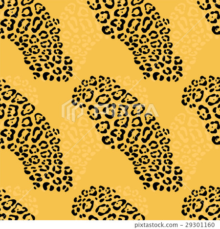 vector background of leopard skin pattern 29301160
