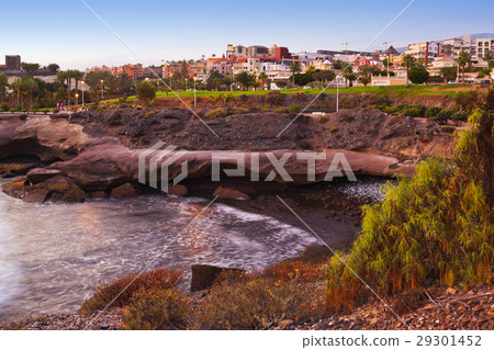 Beach in Tenerife island - Canary Beach in Tenerife island - Canary 29301452
