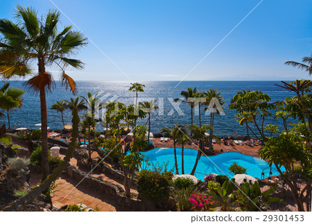 Pool at Tenerife island - Canary Pool at Tenerife island - Canary 29301453