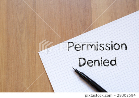 Permission denied write on notebook 29302594