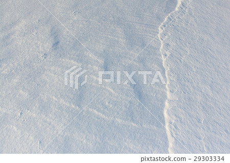 Snow background natural  on a river surface 29303334