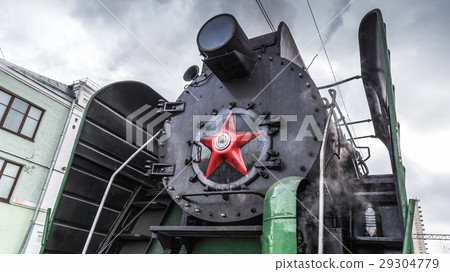 Soviet steam locomotive Soviet steam locomotive 29304779