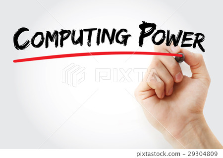 Hand writing Computing power Hand writing Computing power 29304809