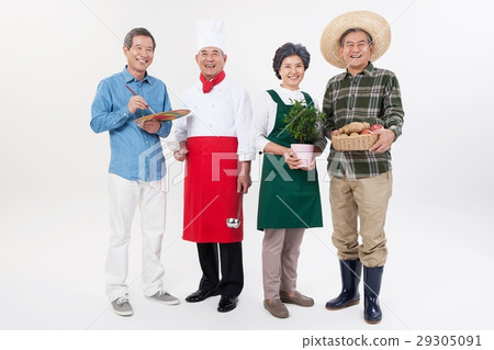 Elderly Person Hobby Occupation 29305091