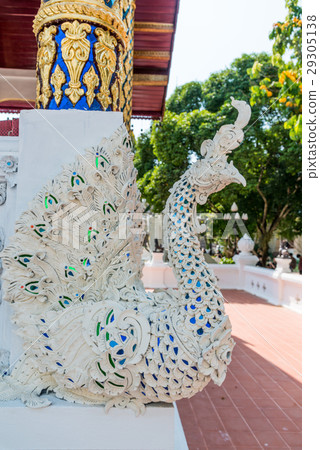 Swan statue in Thai traditional fairy tales. Swan statue in Thai traditional fairy tales. 29305138