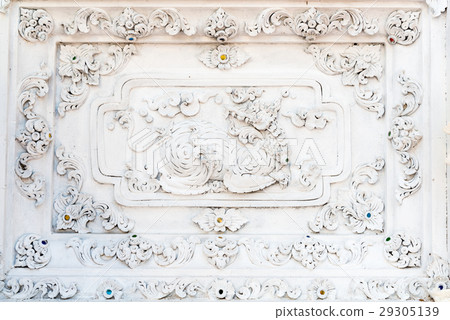 Cement Thai traditional carving art 29305139