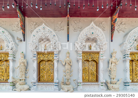 The windows of Buddhist church 29305140