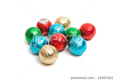 chocolates in foil 29305562