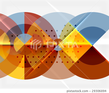 Vector circle abstract background Vector circle abstract background 29306894