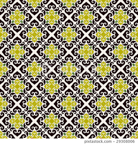 Vector damask seamless pattern 29308006