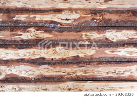 Old natural wooden unedged textured background 29308326