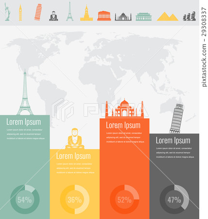 Travel infographic. Infographics for business, web Travel infographic. Infographics for business, web 29308337