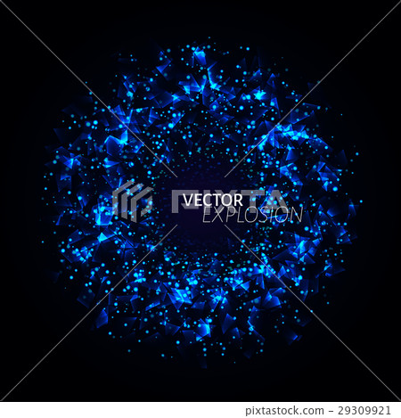 abstract vector explosion-插圖素材 [29309921] - PIXTA圖庫