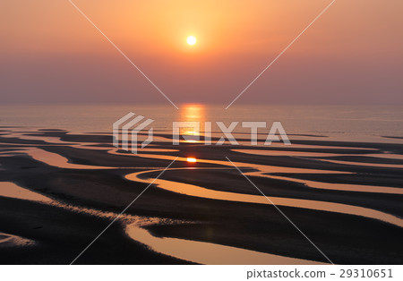 Masutama coast sunset 29310651