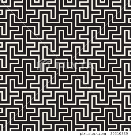 Maze Tangled Lines Contemporary Graphic. Vector Maze Tangled Lines Contemporary Graphic. Vector 29310889