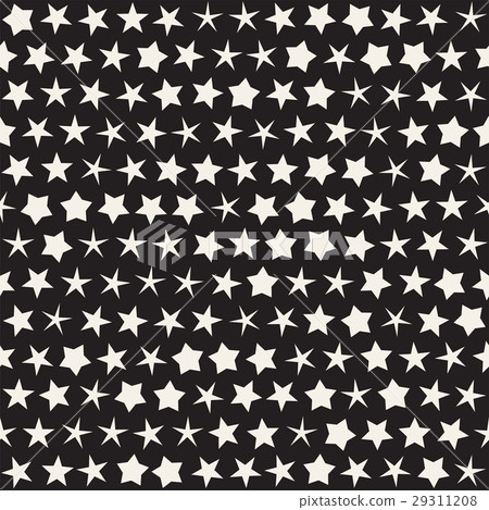 Trendy Texture With Scattered Geometric Shapes 29311208