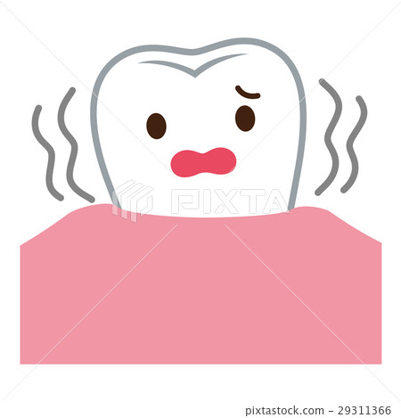 Periodontal disease that the tooth is loose 29311366