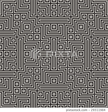 Geometric Ethnic Background with Symmetric Lines 29311984