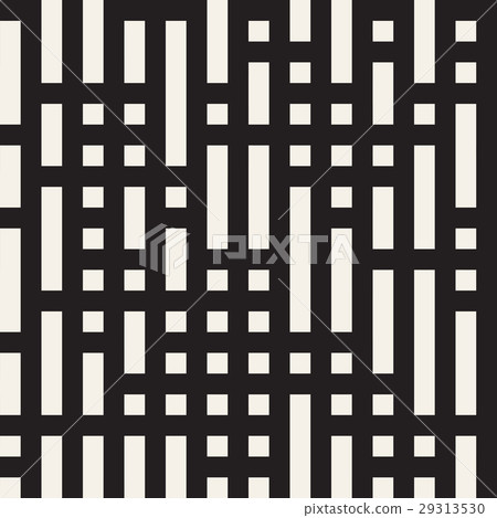 Irregular Maze Shapes Tiling Contemporary Graphic 29313530