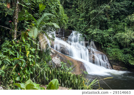 Beautiful White Stone's Waterfall in Paraty 29314663