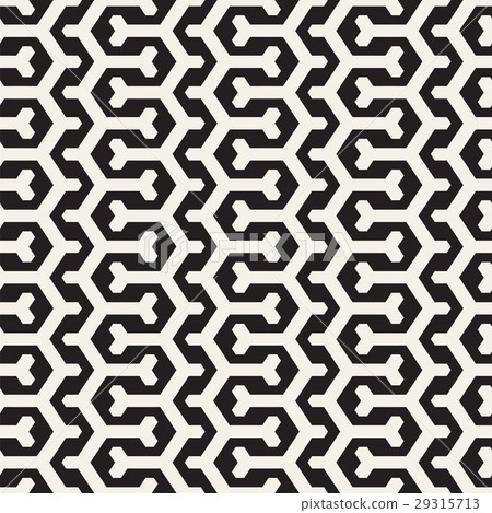 Vector Seamless Interlacing Lines Pattern 29315713