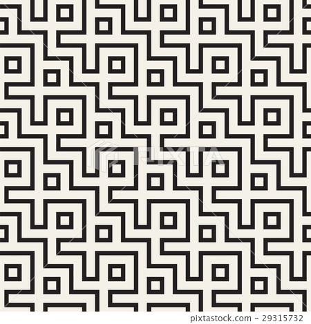 Maze Tangled Lines Contemporary Graphic. Abstract 29315732
