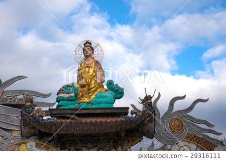 Guanyin statue at Linh Phuoc Chinese temple Guanyin statue at Linh Phuoc Chinese temple 29316111