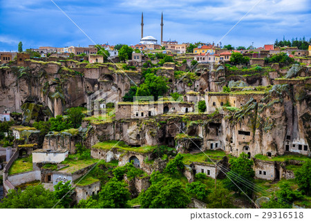 Guzelyurt town in Cappadocia, Turkey Guzelyurt town in Cappadocia, Turkey 29316518