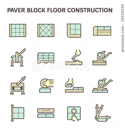 Paver Block Floor Paver Block Floor 29316584