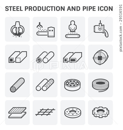 Stel Metal Icon 29316591