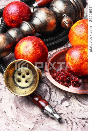 hookah with orange taste 29316954